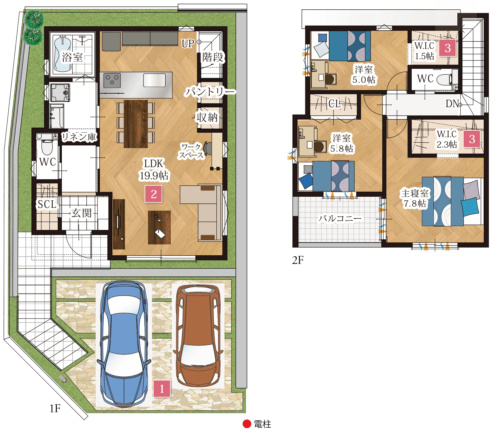 STAGE A-8の間取り図