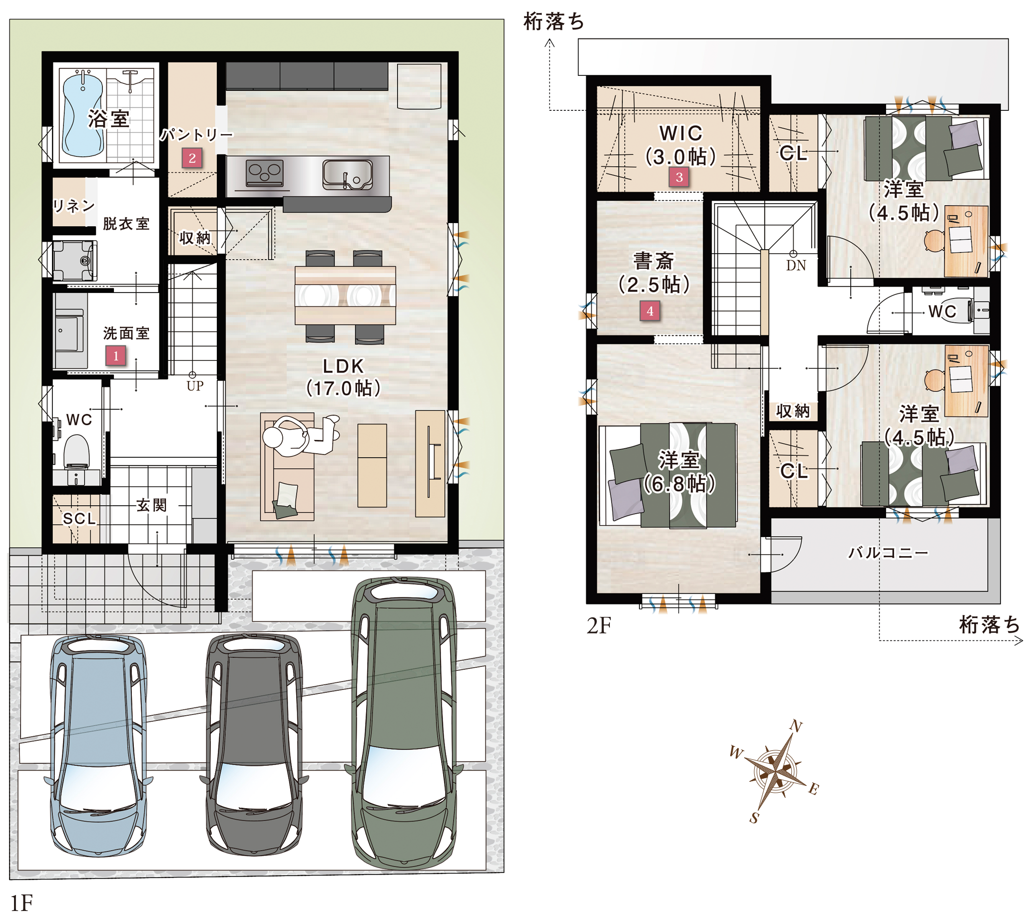 STAGE E-10の間取り図